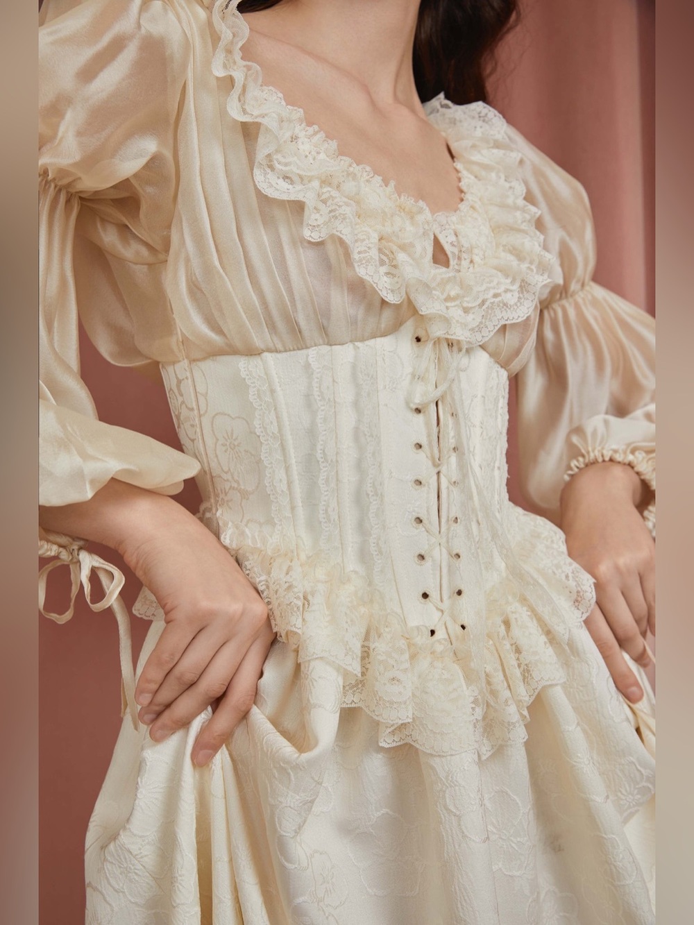 Lacemade Psyche Corset Dress NWT - Picture 4 of 12